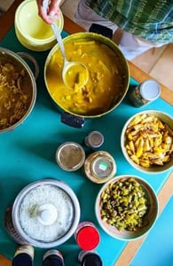 Photo of a home-cooked meal