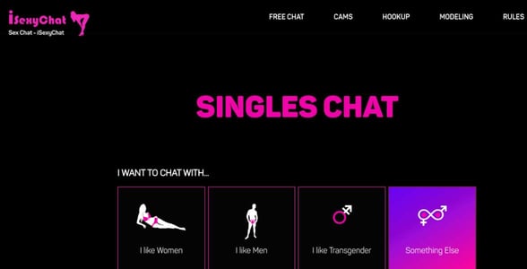 Screenshot of iSexyChat