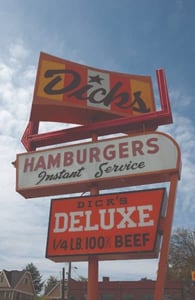 Photo of the Dick's sign