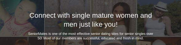 Screenshot of SeniorMates