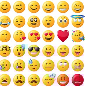 Photo of emoticons