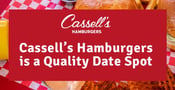 Editor’s Choice Award: Cassell’s Hamburgers is a Quality Date Spot
