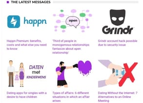 Screenshot of GratisDatingTips