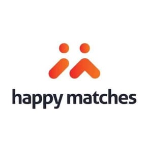 The HappyMatches logo