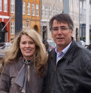 Photo of John Adams and his wife