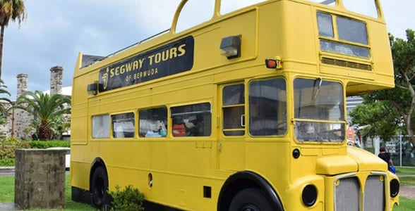 Photo of a tour bus