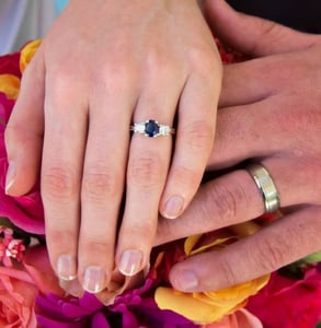 Photo of wedding rings
