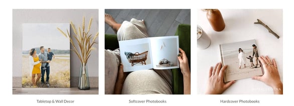 Screenshot of Mimeo Photos products Screenshot of Mimeo Photos products