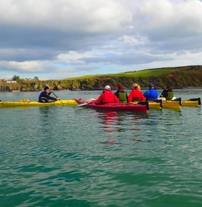 Photo of a kayak tour