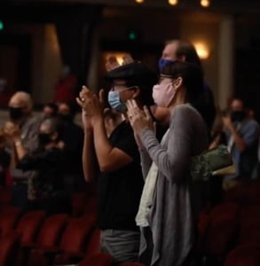Photo of the Mahaffey audience 