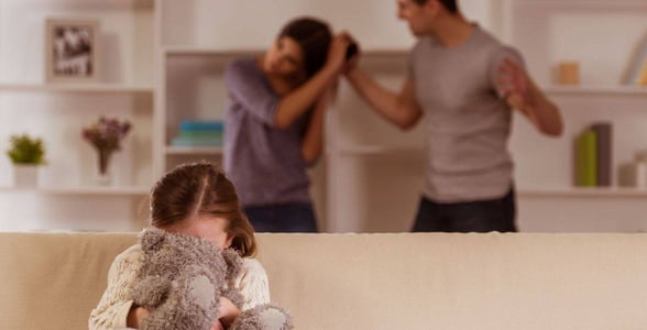 Photo of domestic violence
