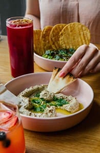 Photo of cauliflower hummus