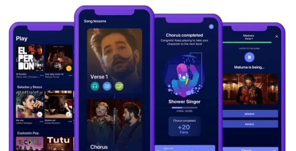 Screenshots of Lirica