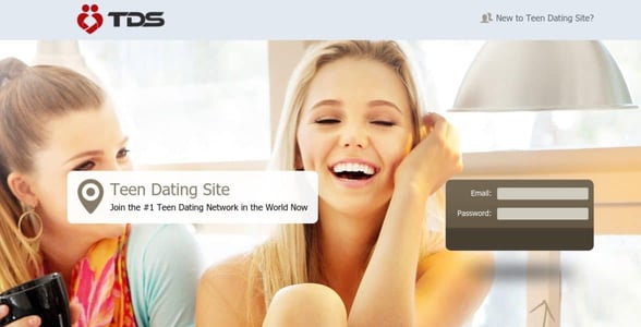 Screenshot of TeenDatingSite.net