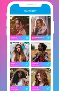Screenshot of ClickDate