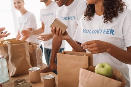 Photo of volunteers