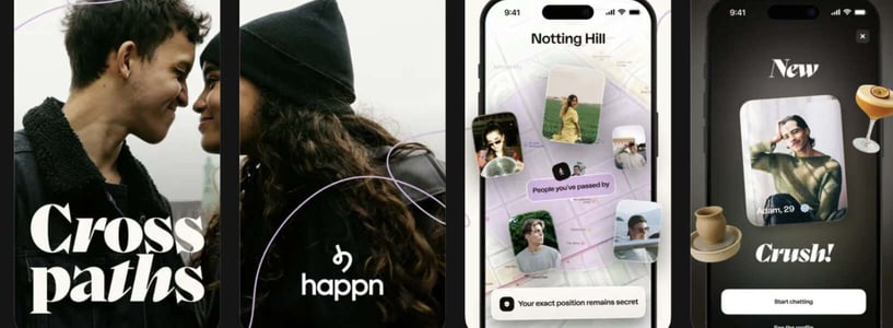 Happn app screenshots Happn app screenshots