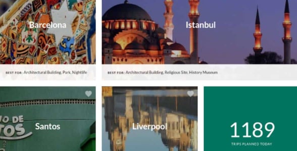 Screenshot of Inspirock