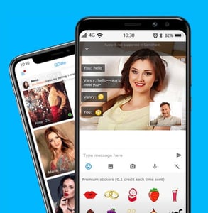 Screenshots of the app