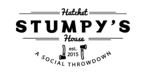 The Stumpy's Hatchet House logo