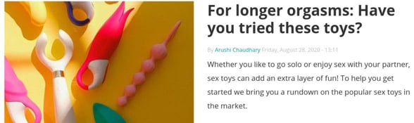 Photo of sex toys