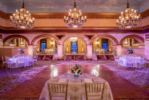 Photo of a ballroom at The Claridge