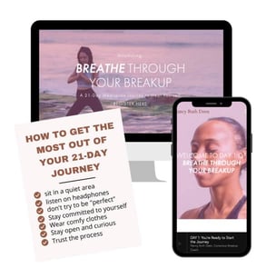 Screenshot of Nancy Ruth Deen meditation course