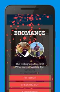 Screenshot of The Bro App
