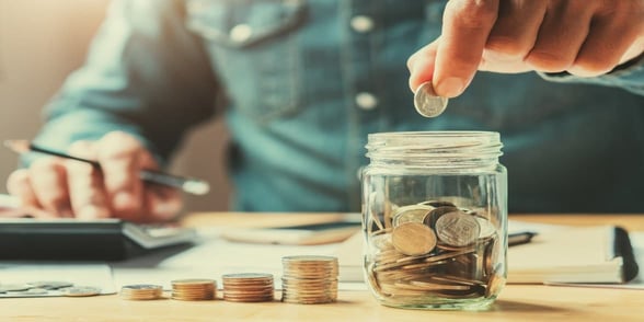 Photo of saving money