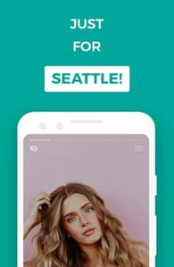 Screenshot of the Seattle Dating App