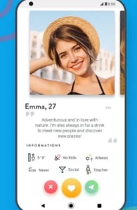 Screenshot of Once