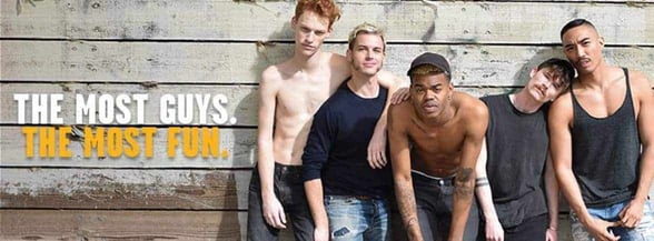 Screenshot of Grindr