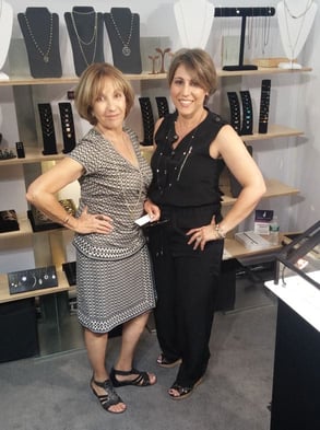 Photo of Alef Bet's Paula Brooks and Alissa Haroush
