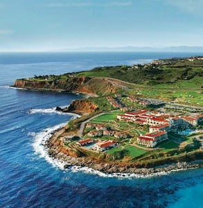 Aerial view of Terranea Resort Aerial view of Terranea Resort