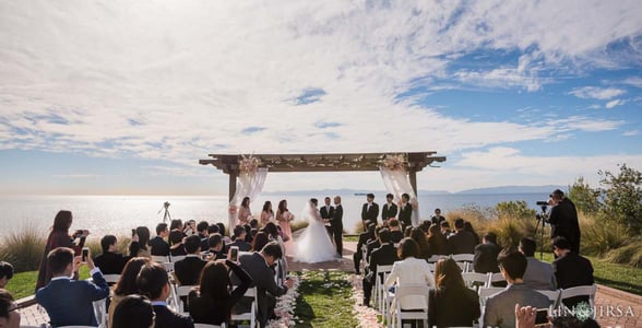 Photo of a wedding at the resort
