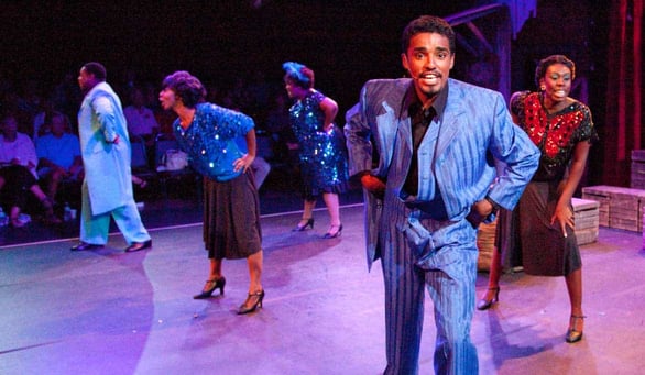 Photo of a Westcoast Black Theatre Troupe performance