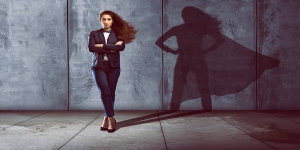 Photo of a confident woman