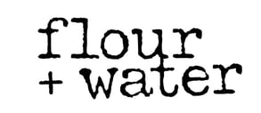 The Flour + Water logo