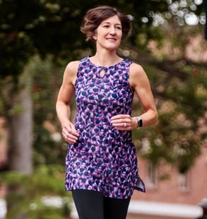 Photo of woman in Nuu-Muu dress Photo of woman in Nuu-Muu dress