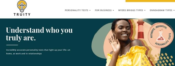 Screenshot of Truity