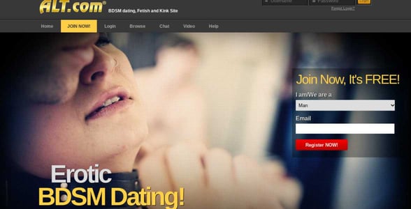 Screenshot of Alt.com