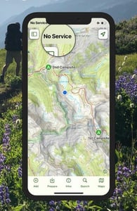 Screenshot of Topo Maps+