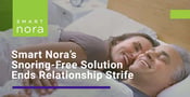 Smart Nora Offers a Snoring-Free Solution That Can Put Relationship Strife to Bed