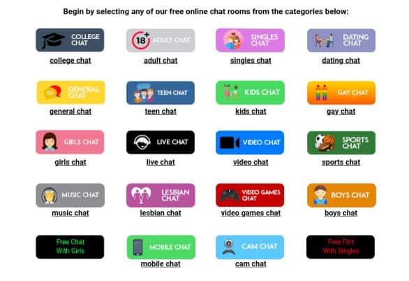 Screenshot of Chat Avenue