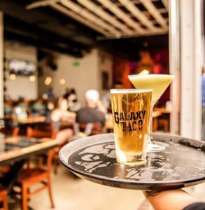 Photo of drink at a Galaxy Taco