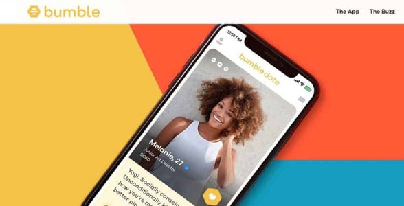 Screenshot of Bumble Screenshot of Bumble