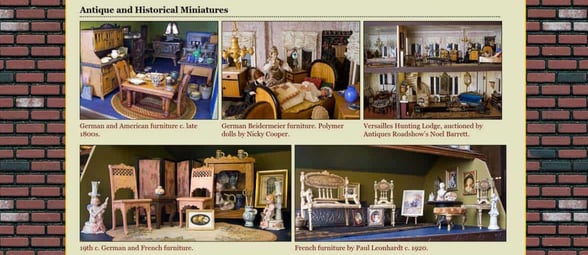 Photos from the dollhouses