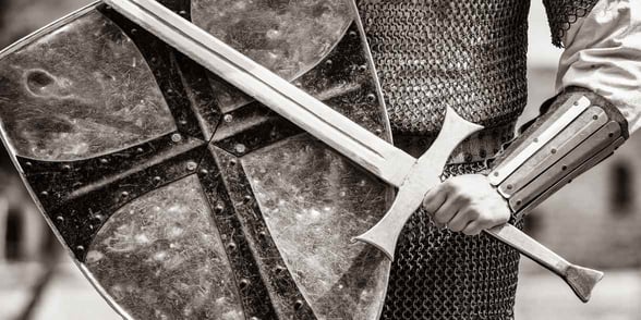 Photo of a knight