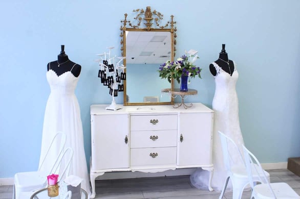Photo of The Gilded Gown boutique area