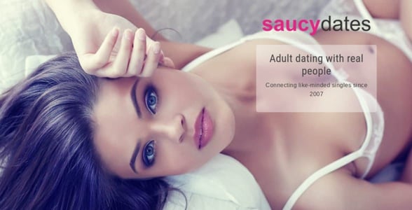 Screenshot of SaucyDates